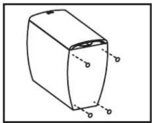 POLK TSx 250c - Adhesive-Backed Rubber Pads - 1