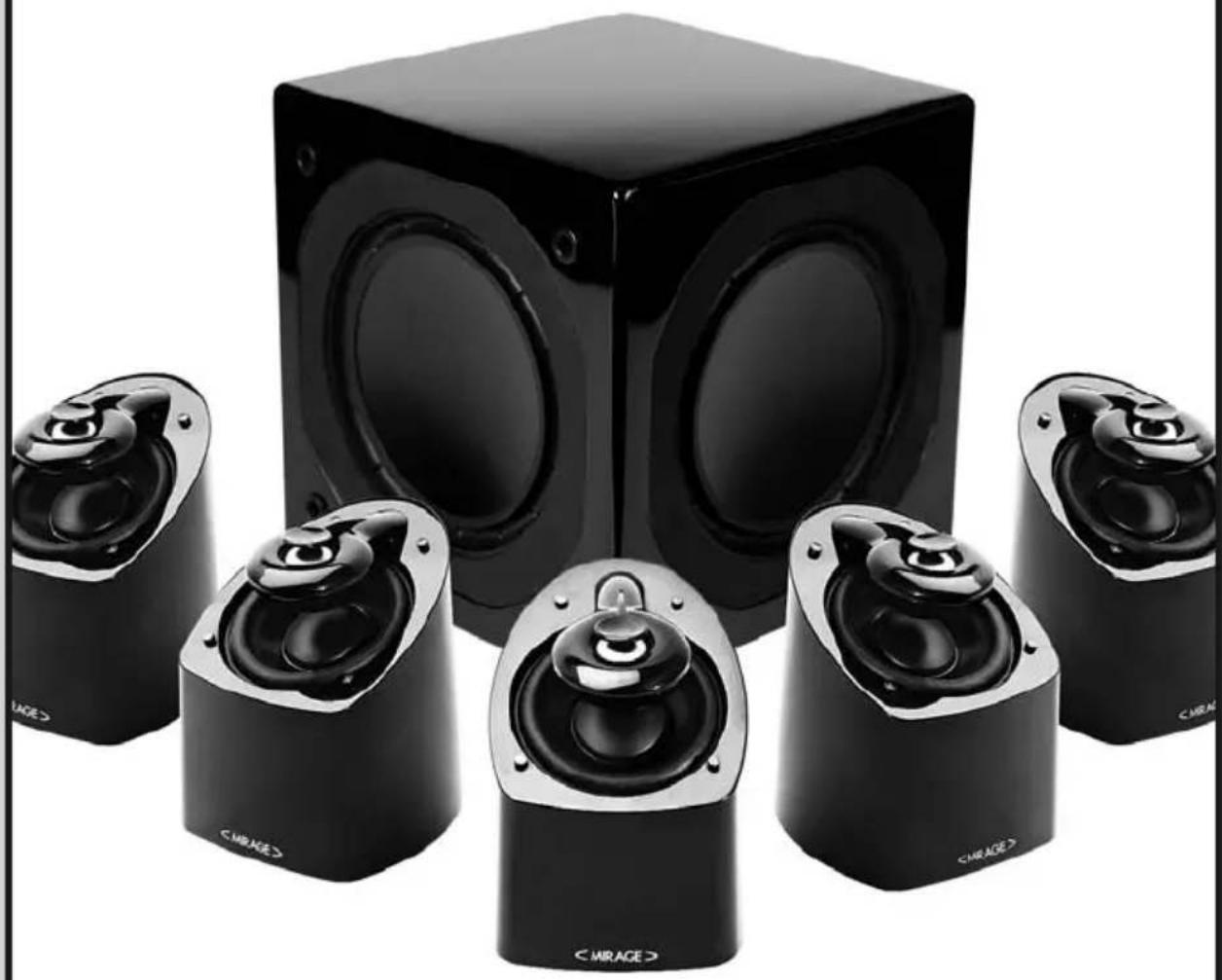 Mirage MX6 - Mirage MX Home Theater System - 1