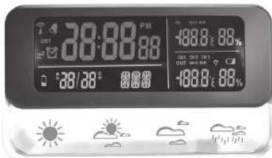 Enhance Weather Clock - Operating instructions Mode d'emploi Instrucciones de Operacion Bedienungsanleitung操作说明 - 5