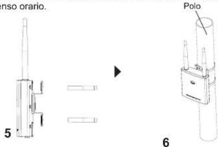 GRANDSTREAM GWN7605 - Montaggio su palo - 2