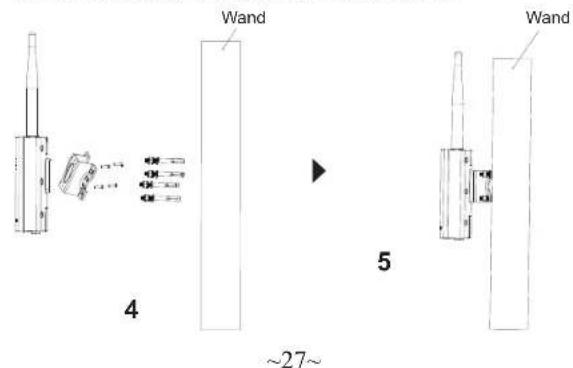GRANDSTREAM GWN7605 - Wandmontage - 2