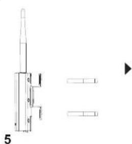 GRANDSTREAM GWN7605 - Montagem no poste - 2