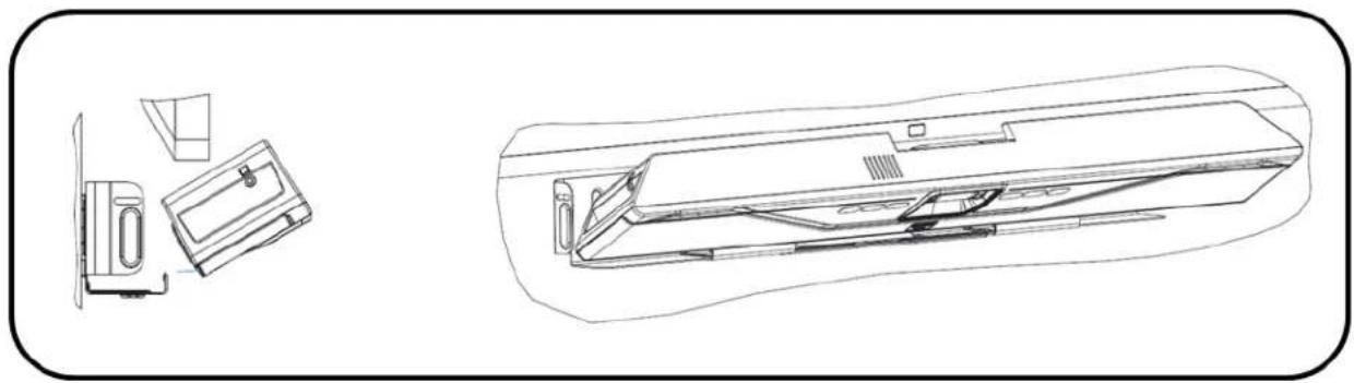 YAMAHA CS700 - Installing unit in Bracket - 1
