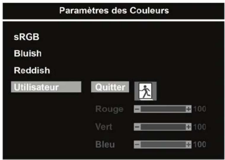 REVO RM23OR1 - Color Settings (Réglages de Couleurs) - 2