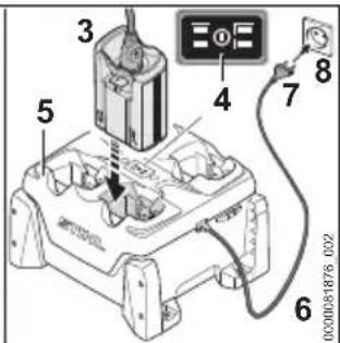 STIHL AR 2000 L - Carica della batteria - 2