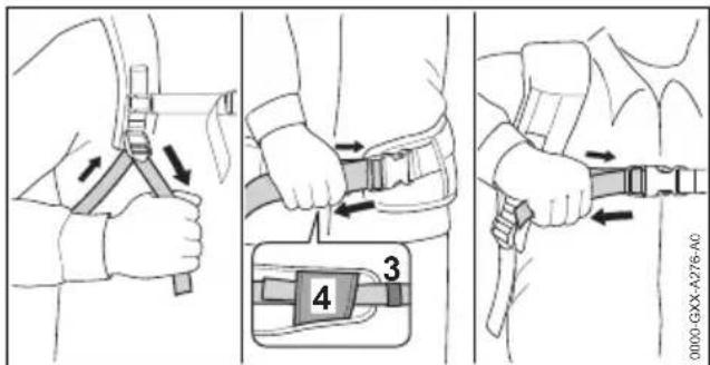 STIHL AR 2000 L - Colocar e ajustar o Sistema de suporte - 2