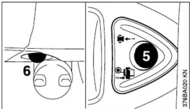 STIHL TS 700 - Mise en route / arrêt du moteur - 3