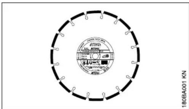 STIHL TS 480i - Disques diamantés - 1
