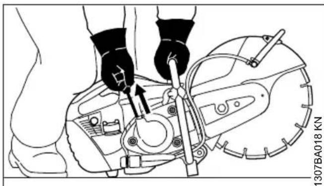 STIHL TS 480i - Avviamento - 1