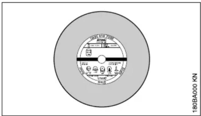 STIHL TS 420 - Disques en résine synthétique - 1