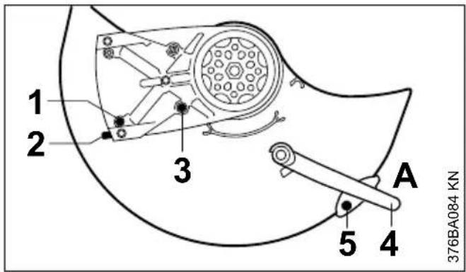 STIHL TS 800 - Montaggio del supporto con riparo italiano - 1