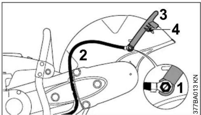 STIHL TS 800 - Montaggio esterno (TS 800) - 1