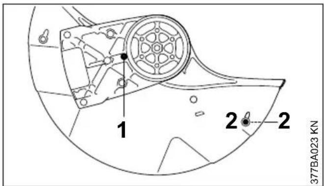 STIHL TS 800 - Montaggio interno (TS 800) - 1