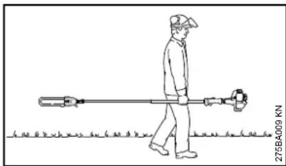 STIHL HT 133 - Motorapparaat vervoeren - 1