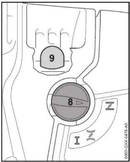 STIHL HT 133 - Mise en route du moteur - 1