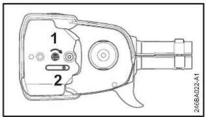 STIHL HT 133 - Montaggio di spranga e catena - 2
