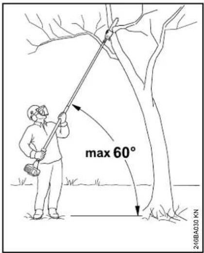 STIHL HT 133 - Technique de travail - 1