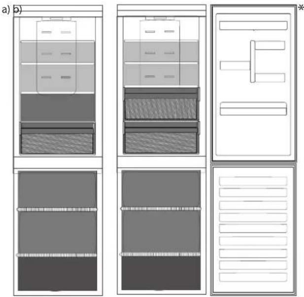 HOTPOINT HAFC8 TA33SX O3 - DEPOZITAREA ALIMENTELOR PROASPETE ŞI BĂUTURILOR - 1