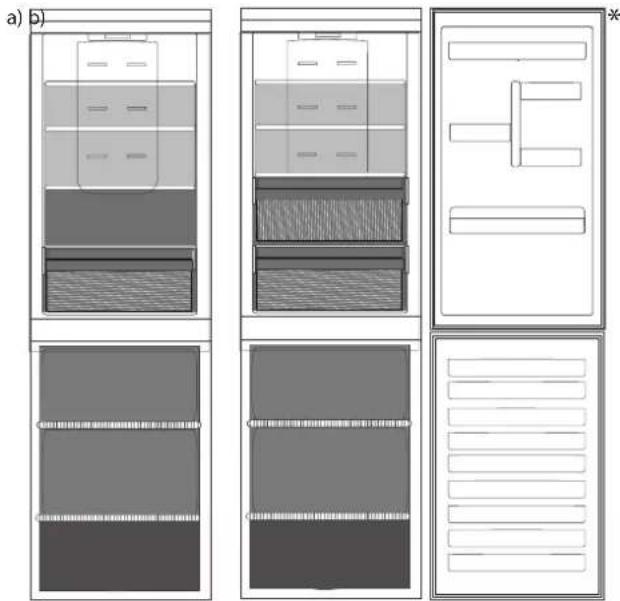 HOTPOINT HAFC8 TA33SX O3 - CÓMO ALMACENAR ALIMENTOS FRESCOS Y BEBIDAS - 1