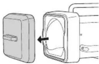EPSON ELPLX03 - Tighten the two screws to fix the decorative cover. - 2