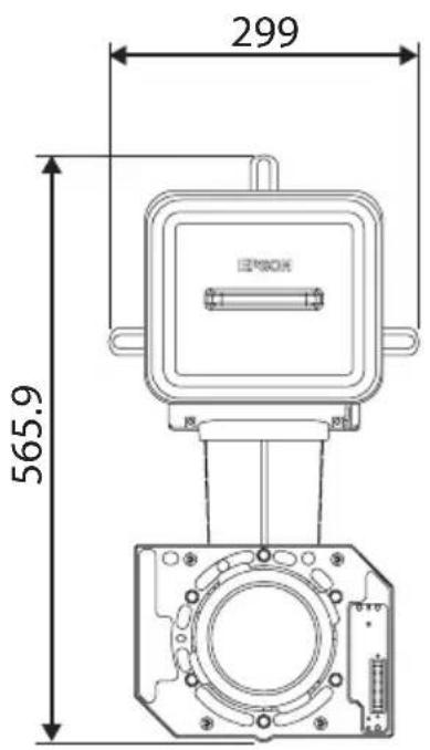 EPSON ELPLX03 - External Dimensions - 2