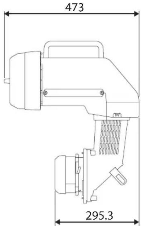 EPSON ELPLX03 - External Dimensions - 4