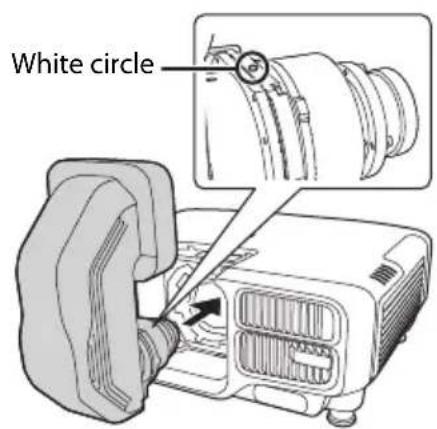 White circle
