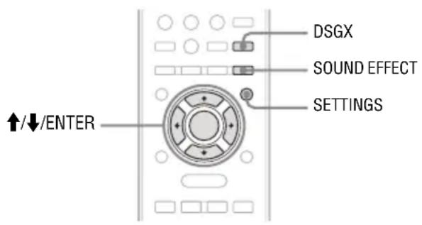 SONY NASSV20Di - Modification du réglage du son - 1