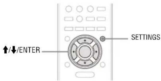 SONY NASSV20Di - Affichage des informations de l'appareil - 1