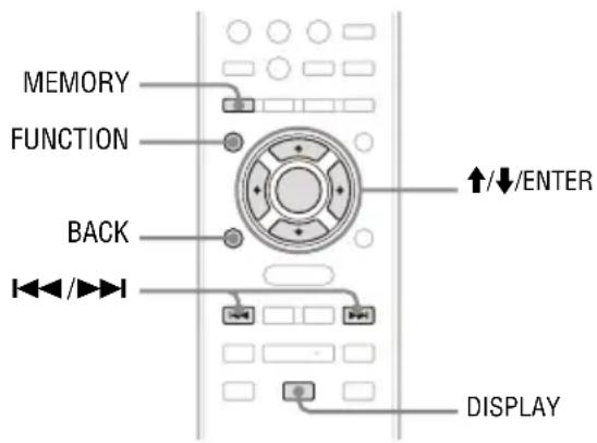 SONY NASSV20Di - Écouter une radio DAB/DAB+ (disponible pour le modèle destiné au Royaume-Uni uniquement) - 1
