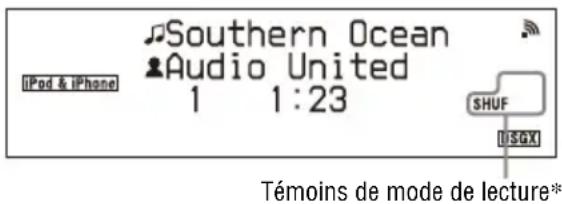 SONY NASSV20Di - Pendant que l'appareil est arrêté, appuyez plusieurs fois sur PLAY MODE. - 1