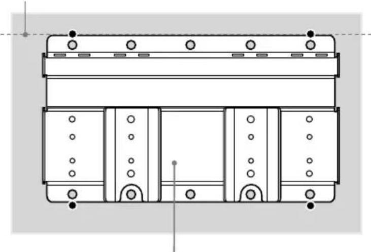 SONY NASZ200DiR - Reportez-vous au « Schéma des dimensions d'installation du système » (page 77) pour déterminer l'emplacement d'installation. - 3