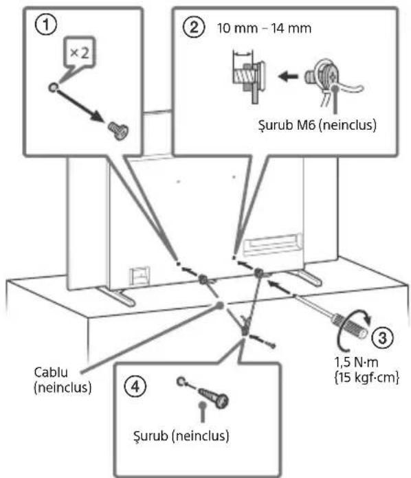 SONY XR55A84J - Asigurarea stabilitatei - 1