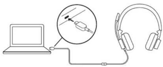 LOGITECH Zone Wired - VERSTELBARE KLEDINGCLIP - 2