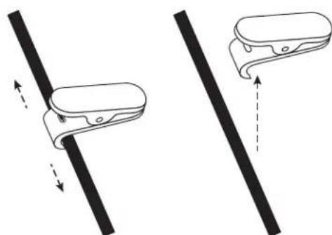 LOGITECH Zone Wired - VERSTELLBARER BEFESTIGUNGSCLIP - 5