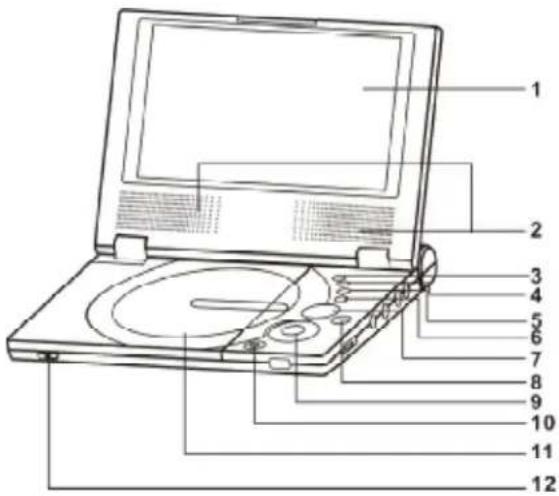 SAMSUNG DVDL707 - Front View - 1