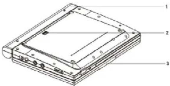 SAMSUNG DVDL707 - Bottom View - 1