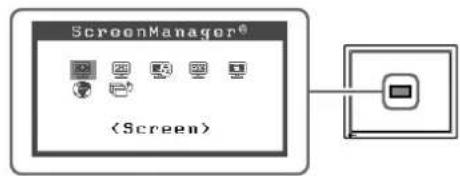 EIZO FlexScan S1910M - Menu de réglage - 1