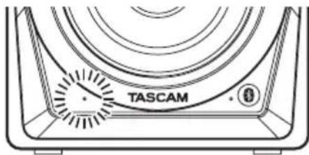 TASCAM VLS3BT - on una fuente de entrada de linea seleccionada - 1