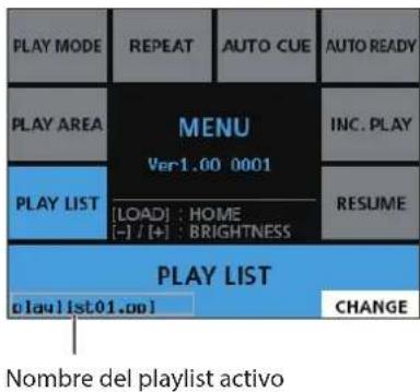 TASCAM RCSS150 - Confirmañon/cambio de un ajuste: - 2