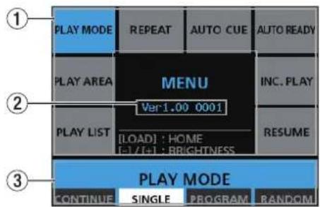TASCAM RCSS150 - X二一画面 - 1