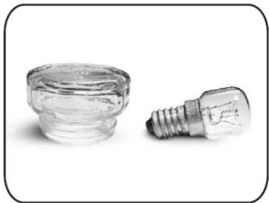 CANDY FCT600N WIFI - CHANGING THE BULB - 4