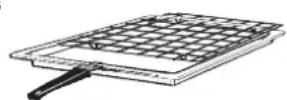 CANDY FCP502XE1 - The tray holder - 1