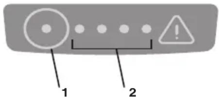 STIGA E 475 - CONTRÔLE DE LA CAPACITÉ DE LA BATTERIE - 1