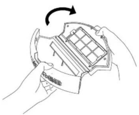 MEDION MD19601 - Cleaning the dust container - 2