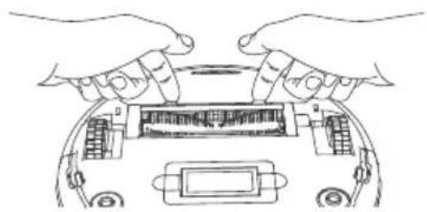 MEDION MD19601 - Cleaning the suction opening and brushes - 1