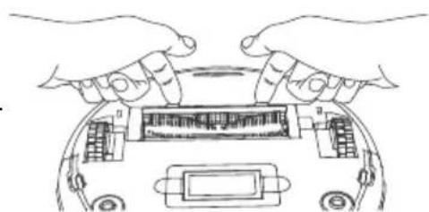 MEDION MD19601 - Limpieza de la abertura de aspiración y del cepillo - 1