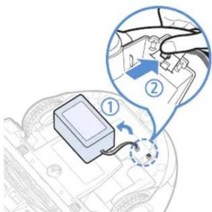 SAMSUNG Powerbot SU20J9010U - Hoe u de batterij verwijdert - 3