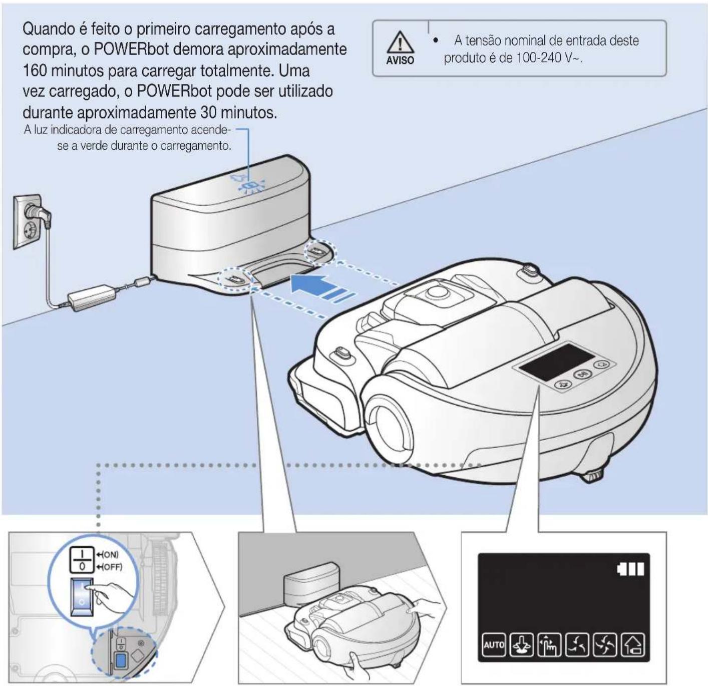 SAMSUNG Powerbot SU20J9010U - Carregamento - 1