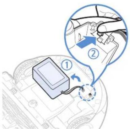SAMSUNG Powerbot SU20J9010U - Comment retirer la batterie - 3